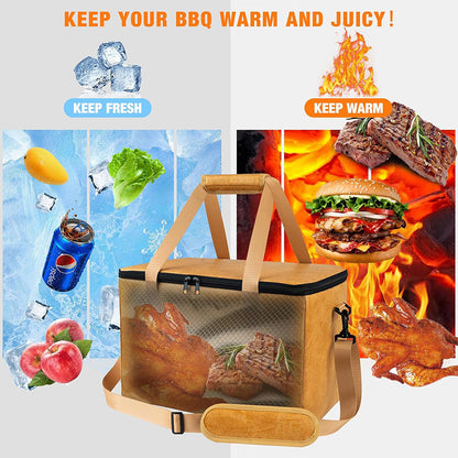 Insulated Food Delivery Tote Acalora