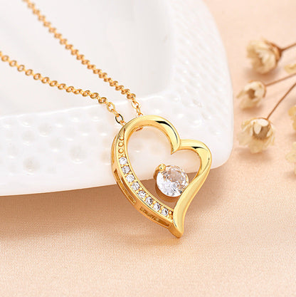 BowLift | Eternal Rose Box "To My Love" With Diamond Heart Necklace