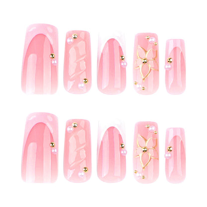 Elegant Long-Lasting Press-On Nail Art Acalora