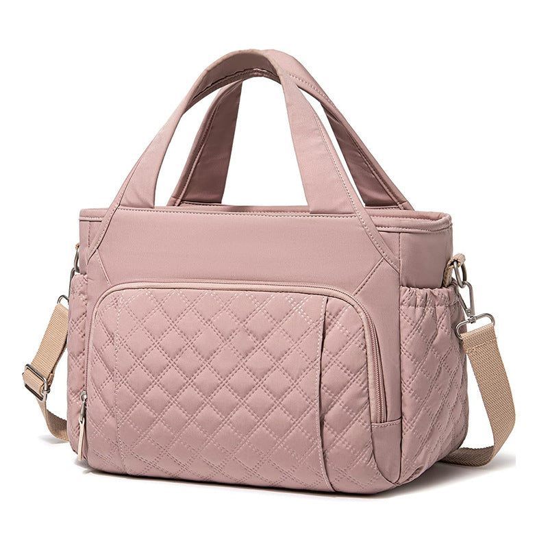 Quilted Multi-Pocket Handbag Acalora