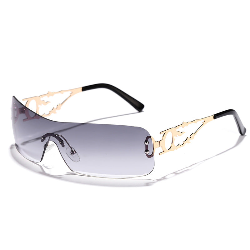 Women's fashionable sports sunglasses with innovative design and UV protection Karnz