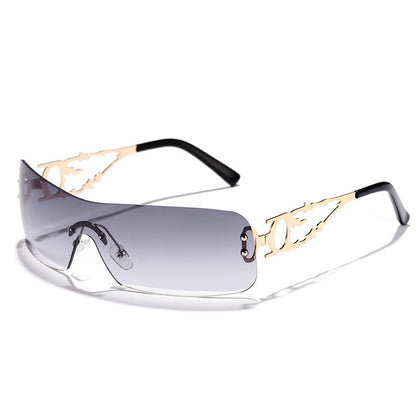 Women's fashionable sports sunglasses with innovative design and UV protection Karnz