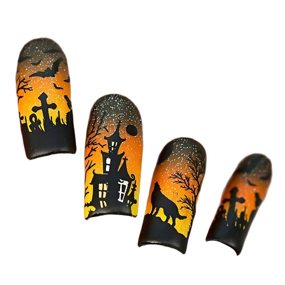 Halloween Themed Nail Art Acalora