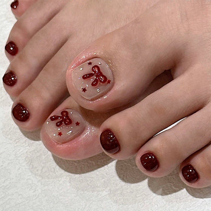 Artificial nails for elegant foot care Acalora
