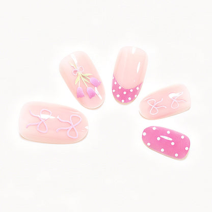 Artistic Floral Nail Art Design Acalora