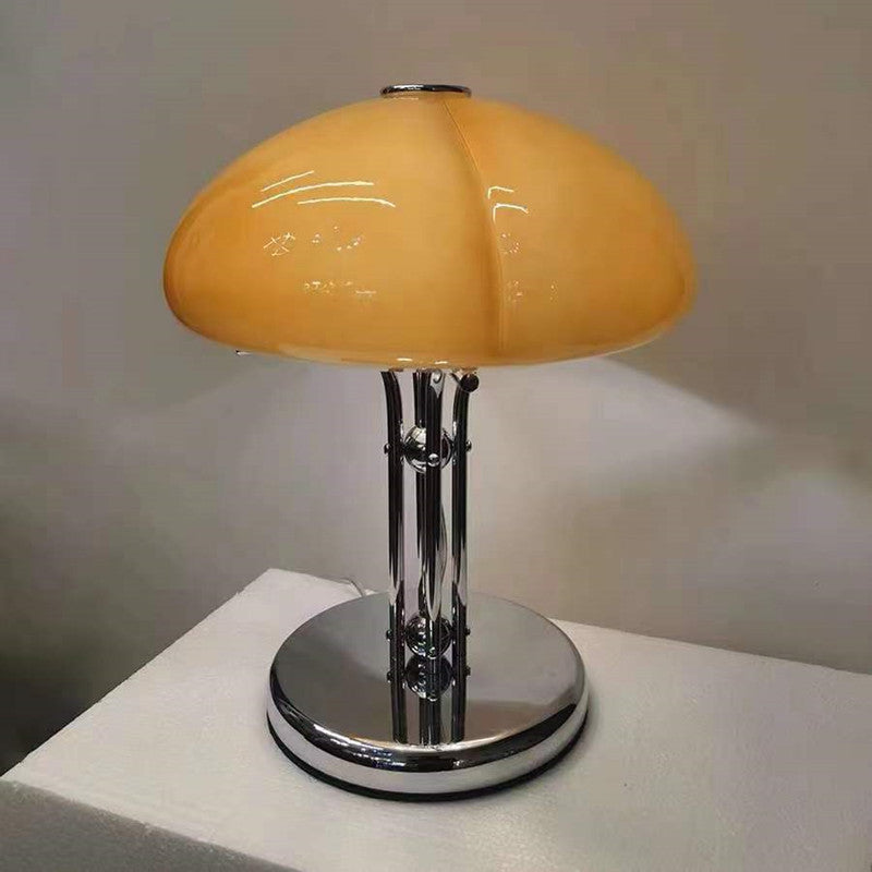 Modern Decorative Table Lamp with Stylish Glass Shade
