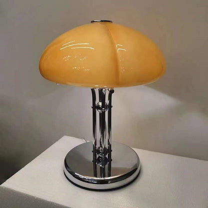 Modern Decorative Table Lamp with Stylish Glass Shade