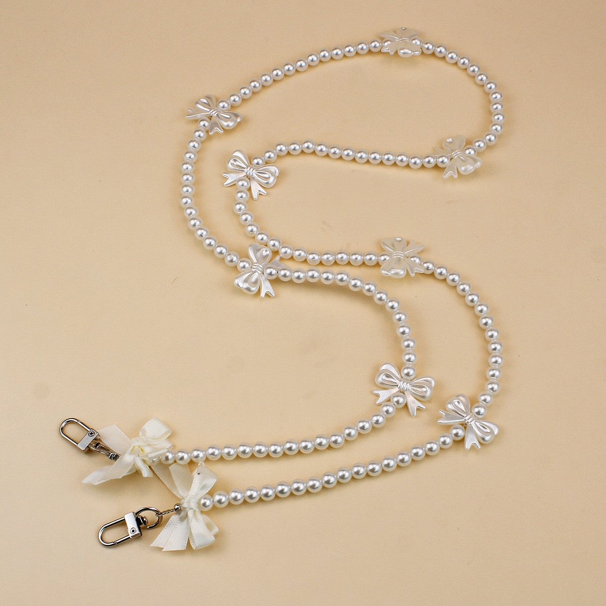 Elegant Beaded Eyewear Chain Acalora