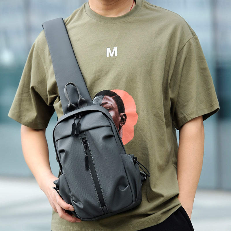 Sleek Water-Resistant Minimalist Sling Bag Acalora
