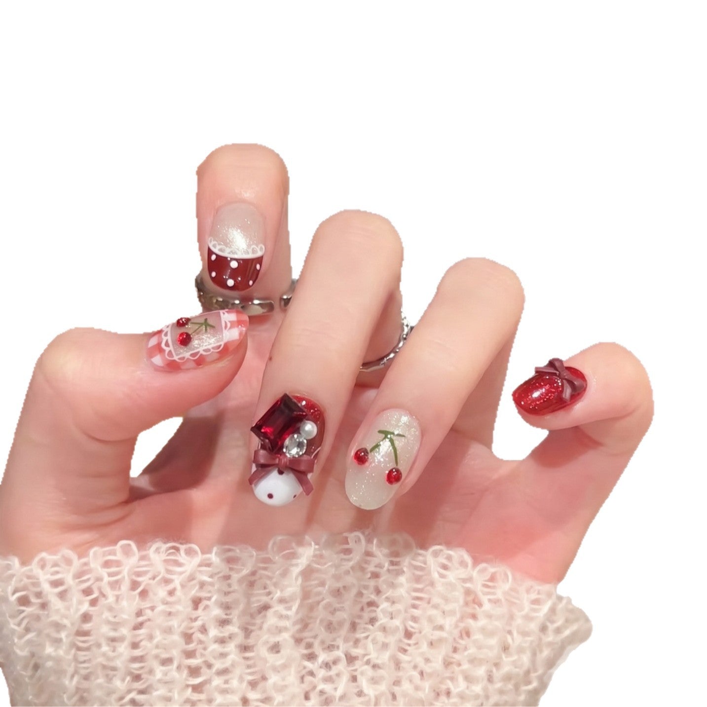 Decorative Themed Nail Art Kit Acalora