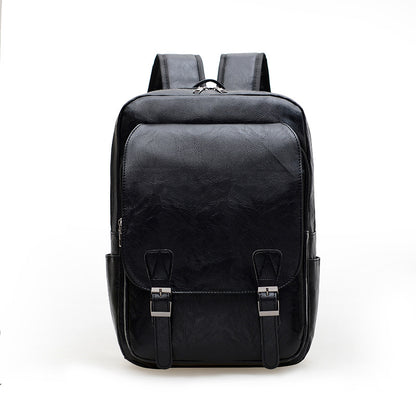 Elegant Leather Backpack Acalora