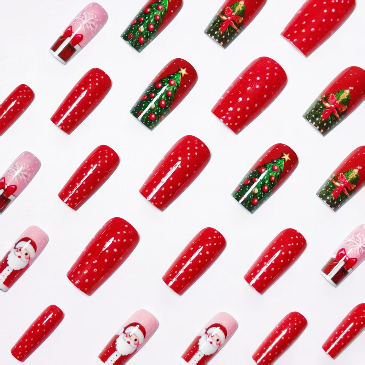 Festive Holiday-Themed Nail Art Acalora 1788155602