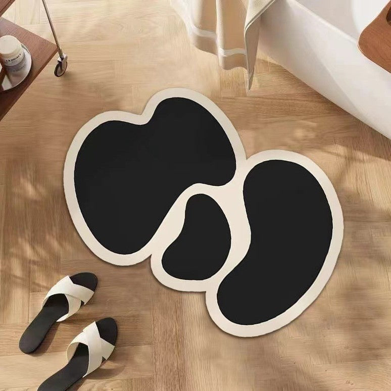 Abstract Shaped Bath Mat