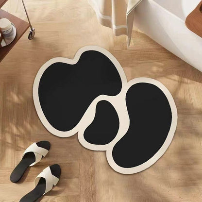 Abstract Shaped Bath Mat