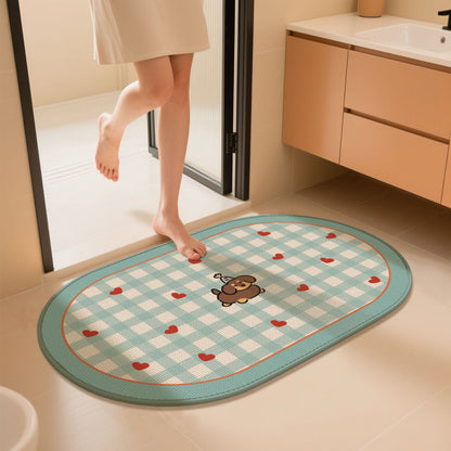 Cute Animal-Themed Bath Mat
