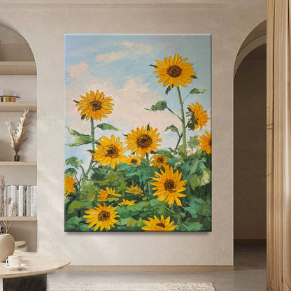 Sunflower Canvas Wall Art