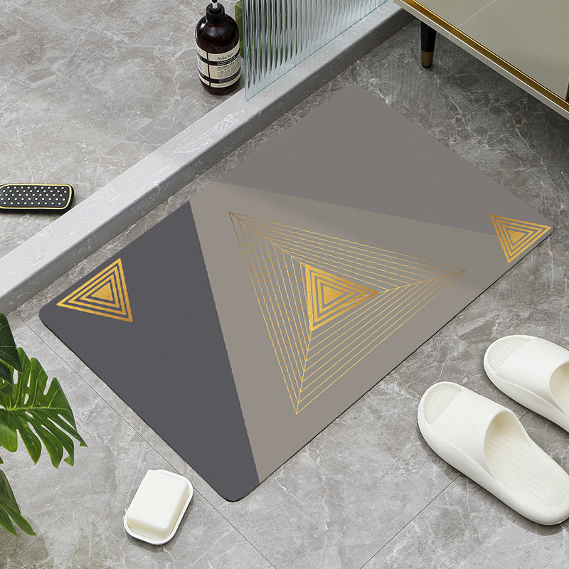 Modern Minimalist Bathroom Mat