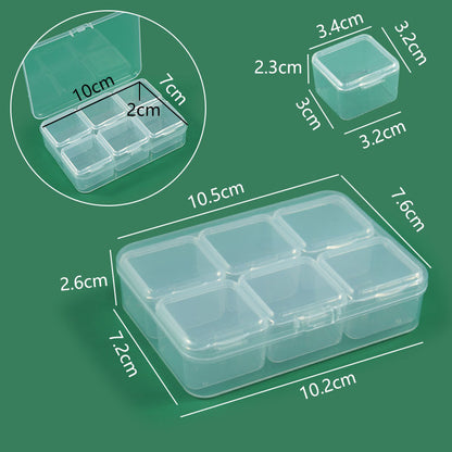 Modular Transparent Storage Box Acalora