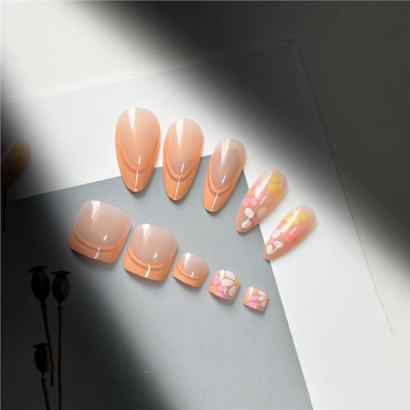 Floral Artistry Press-On Nails Acalora 1788434545