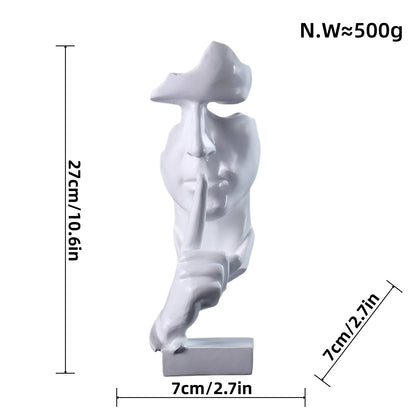 Artful figure with shield motif Acalora
