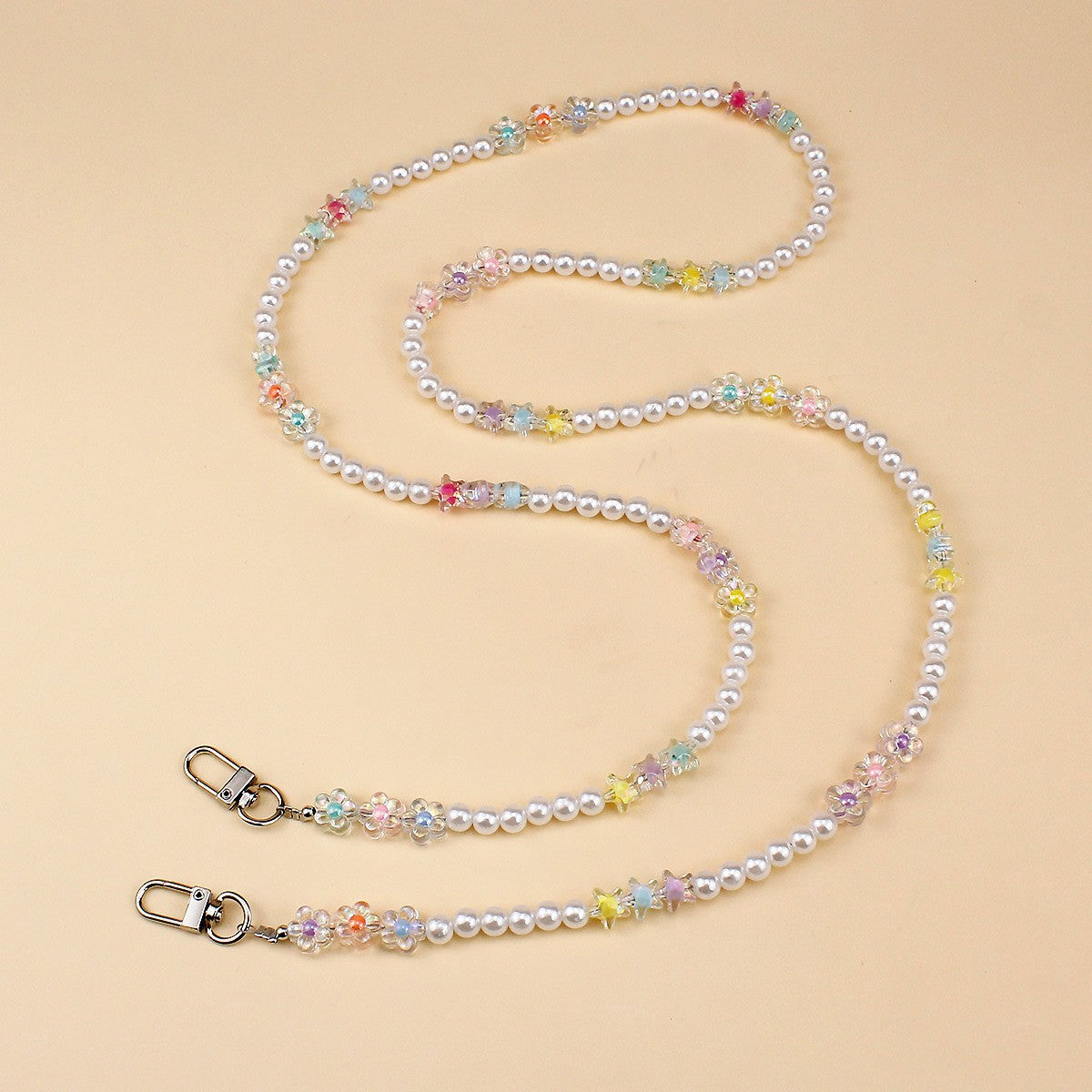 Elegant Pearl and Chain Necklace Acalora
