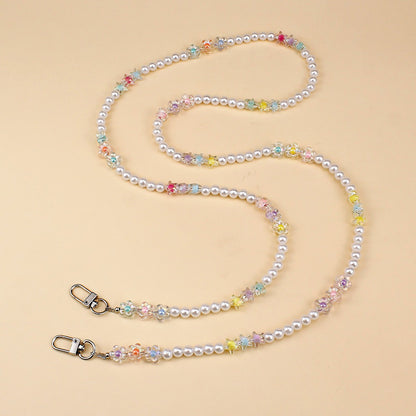 Elegant Pearl and Chain Necklace Acalora