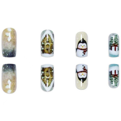 Winter-Themed Decorative Nail Art Acalora