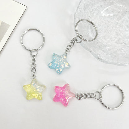 Star-Shaped Acrylic Keychain Acalora