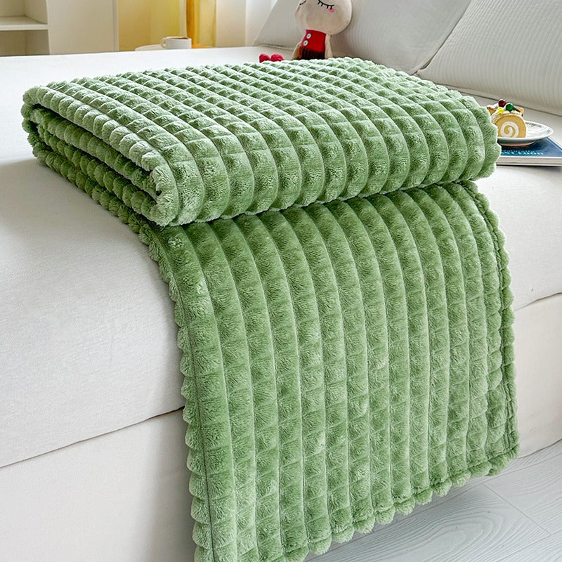 Ridge Textured Throw Blanket