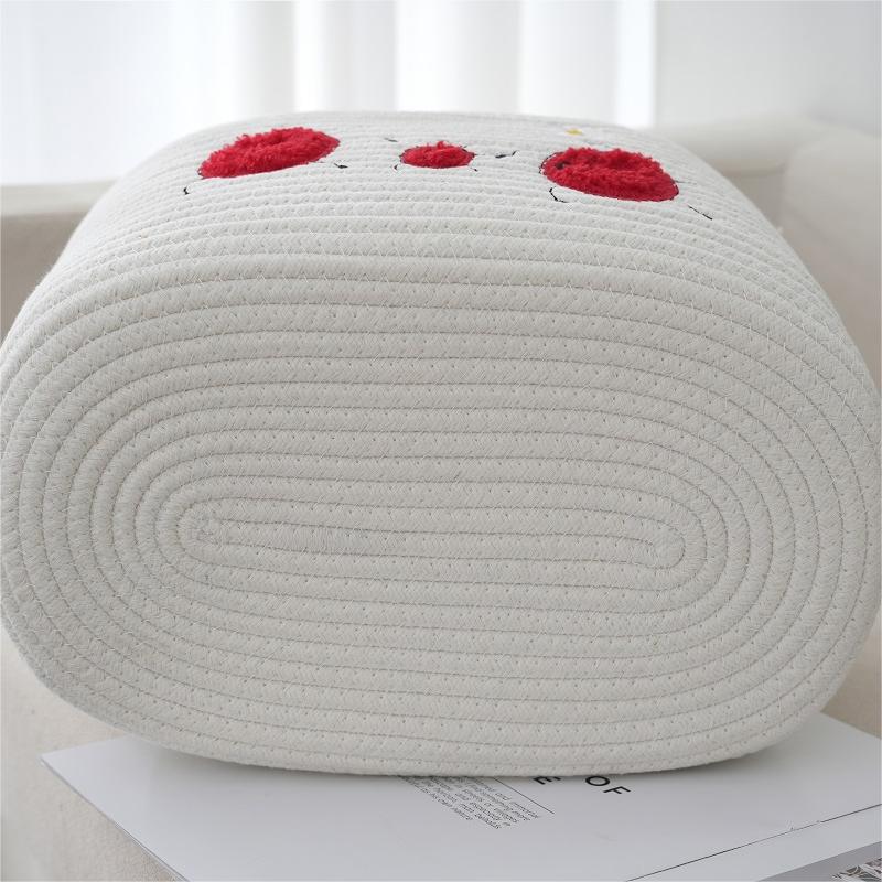 Handcrafted cotton basket Acalora