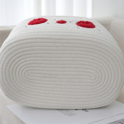 Handcrafted cotton basket Acalora