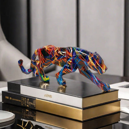 Decorative Panther Sculpture Acalora