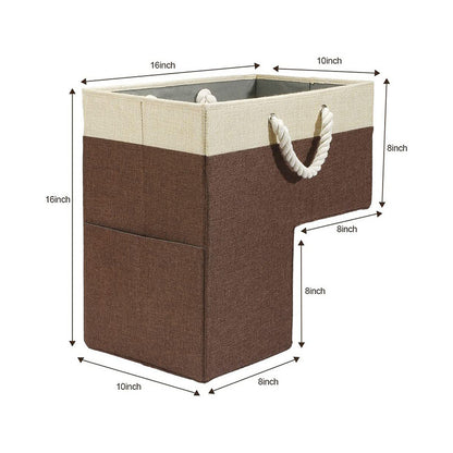 Multifunctional storage basket with handles Acalora