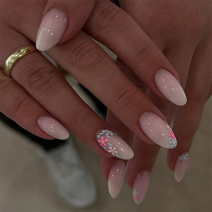Floral Decorative Press-On Nail Set Acalora 1788496020