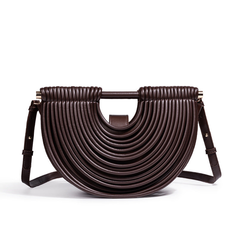 Structured Half-Circle Handbag Acalora