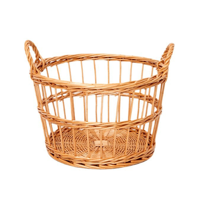 Handcrafted storage basket with weaving Acalora