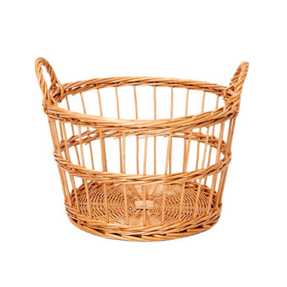 Handcrafted storage basket with weaving Acalora