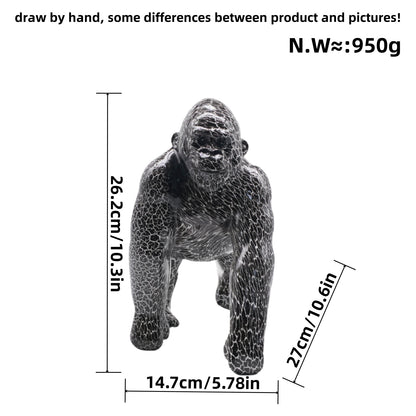 Artful Gorilla Sculpture Acalora