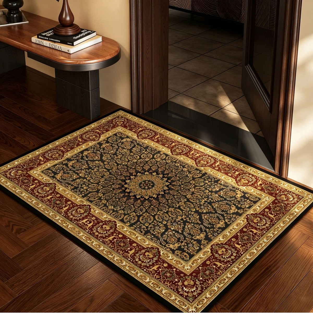 Luxurious Vintage-Inspired Floor Mat Acalora