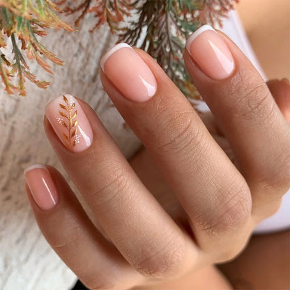 Luxury Glossy Press-On Nail Set Acalora