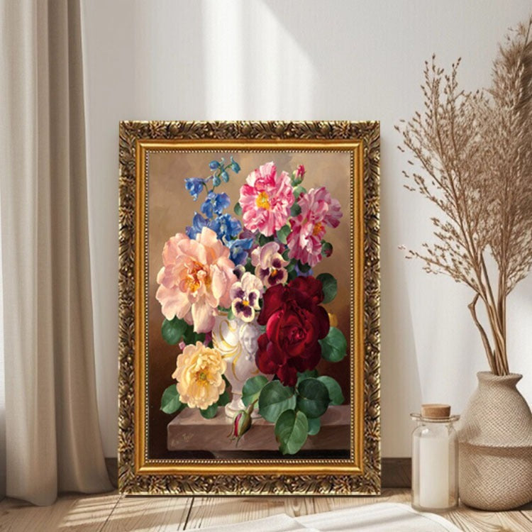 Classic Floral Wall Art Print