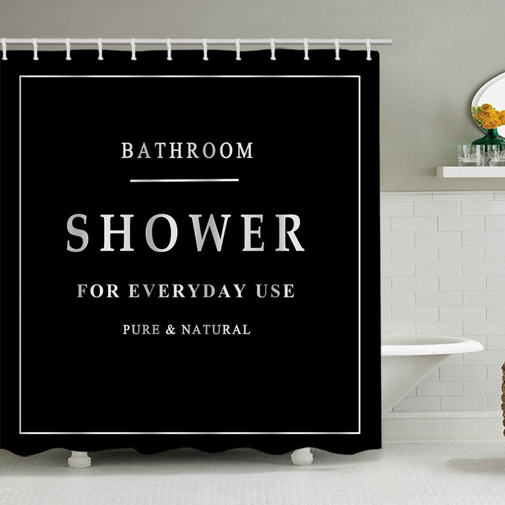 Elegant Bathroom Shower Curtain