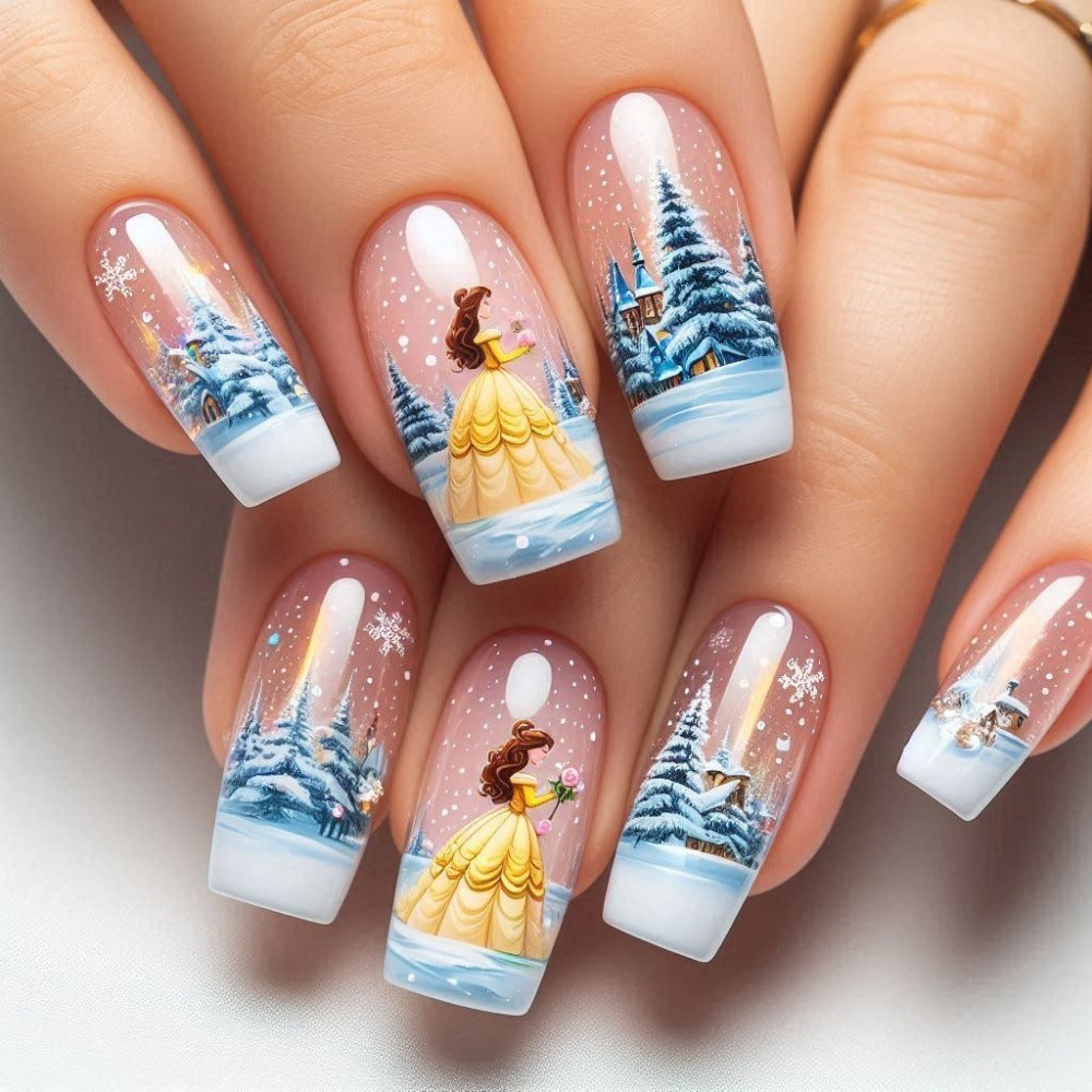Winter Nail Art Acalora