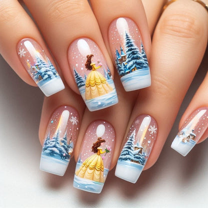 Winter Nail Art Acalora