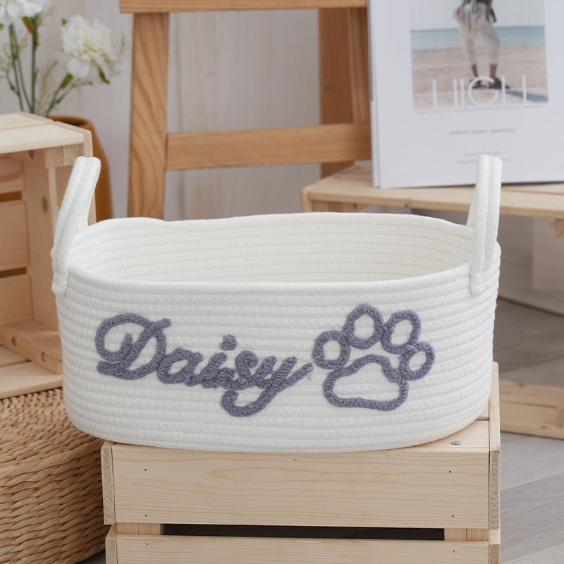 Soft and Decorative Storage Basket Acalora