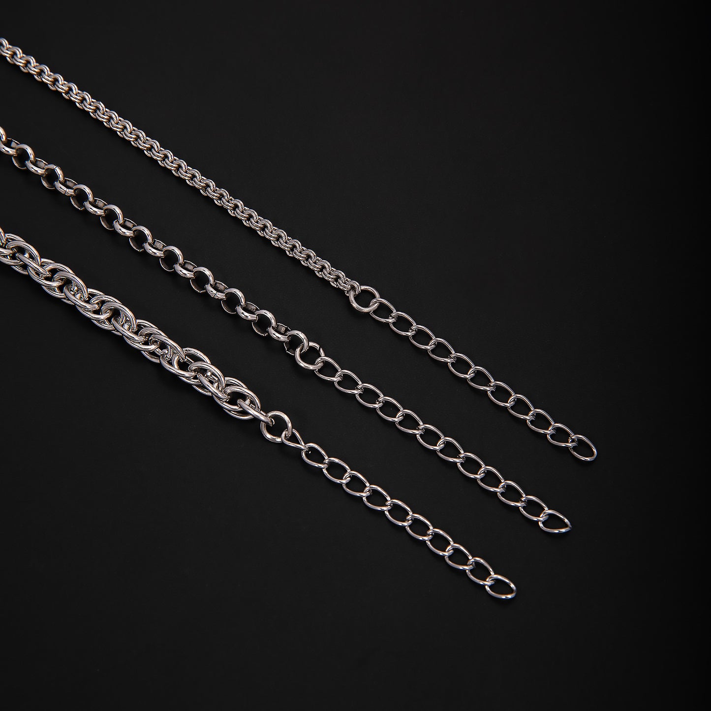 Textured Chain Link Bracelet Acalora