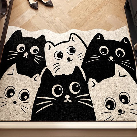 Cat-Themed Entrance Mat