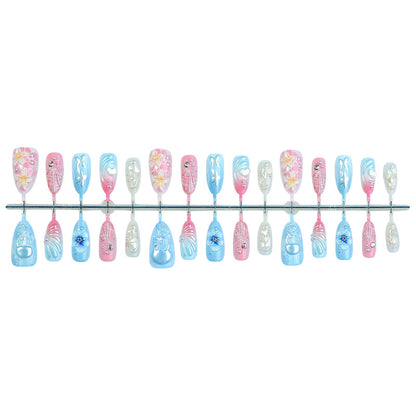 Fantasy-Themed Press-On Nail Art Collection Acalora
