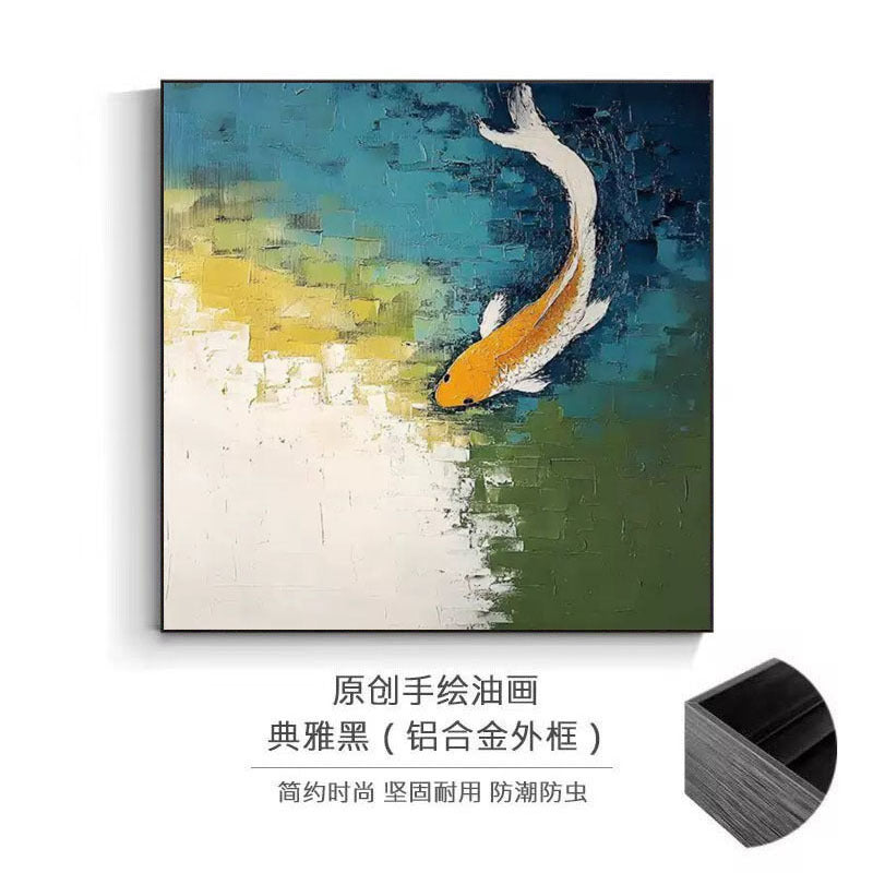 Decorative Koi Fish Canvas Art