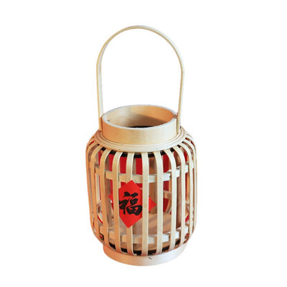 Decorative Lamp Shade Made of Natural Bamboo Acalora